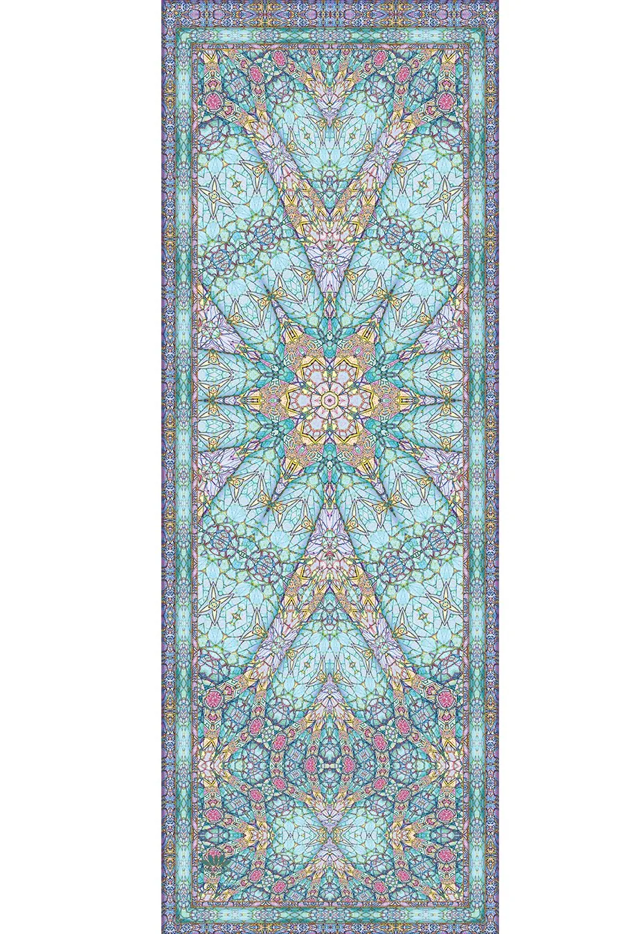 Eco Luxe Starburst Aqua Yoga Mat 3.5mm