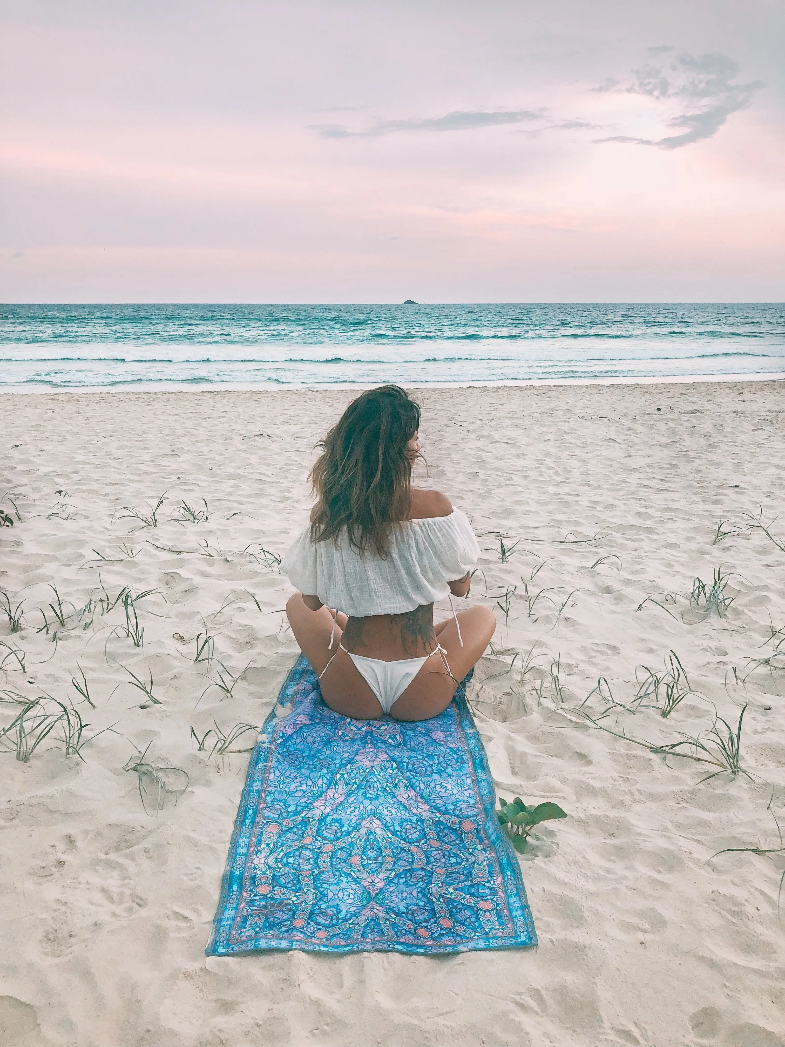 Eco Luxe Starburst Aqua Yoga Mat 3.5mm