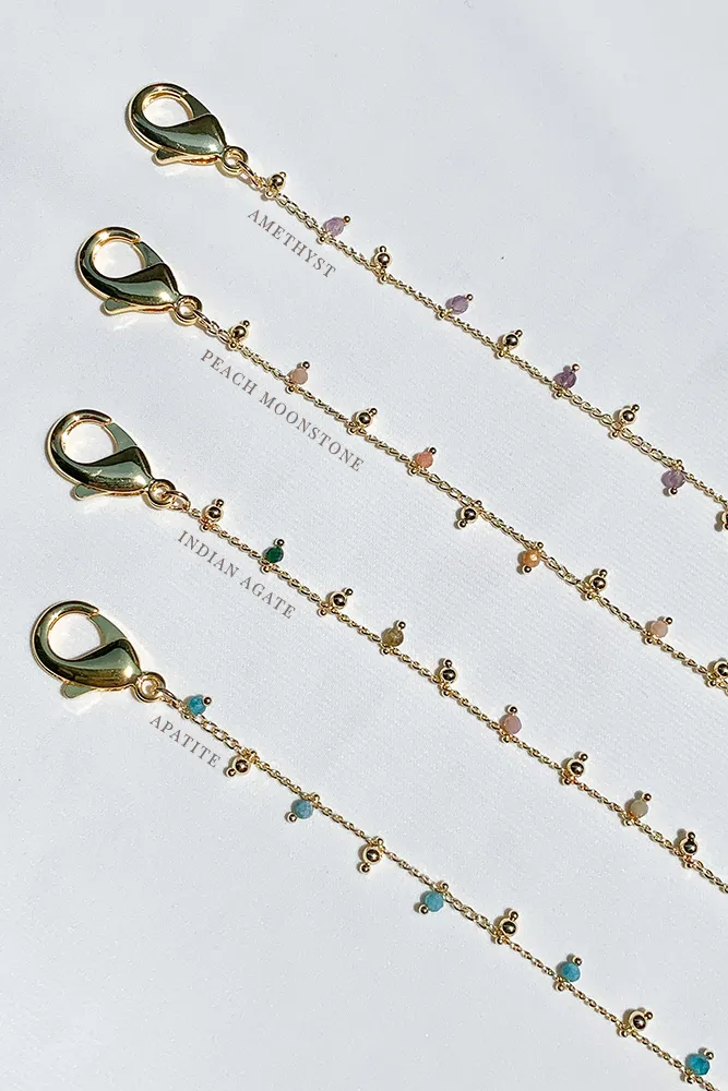 Elora Gemstone Multi-Purpose Chain