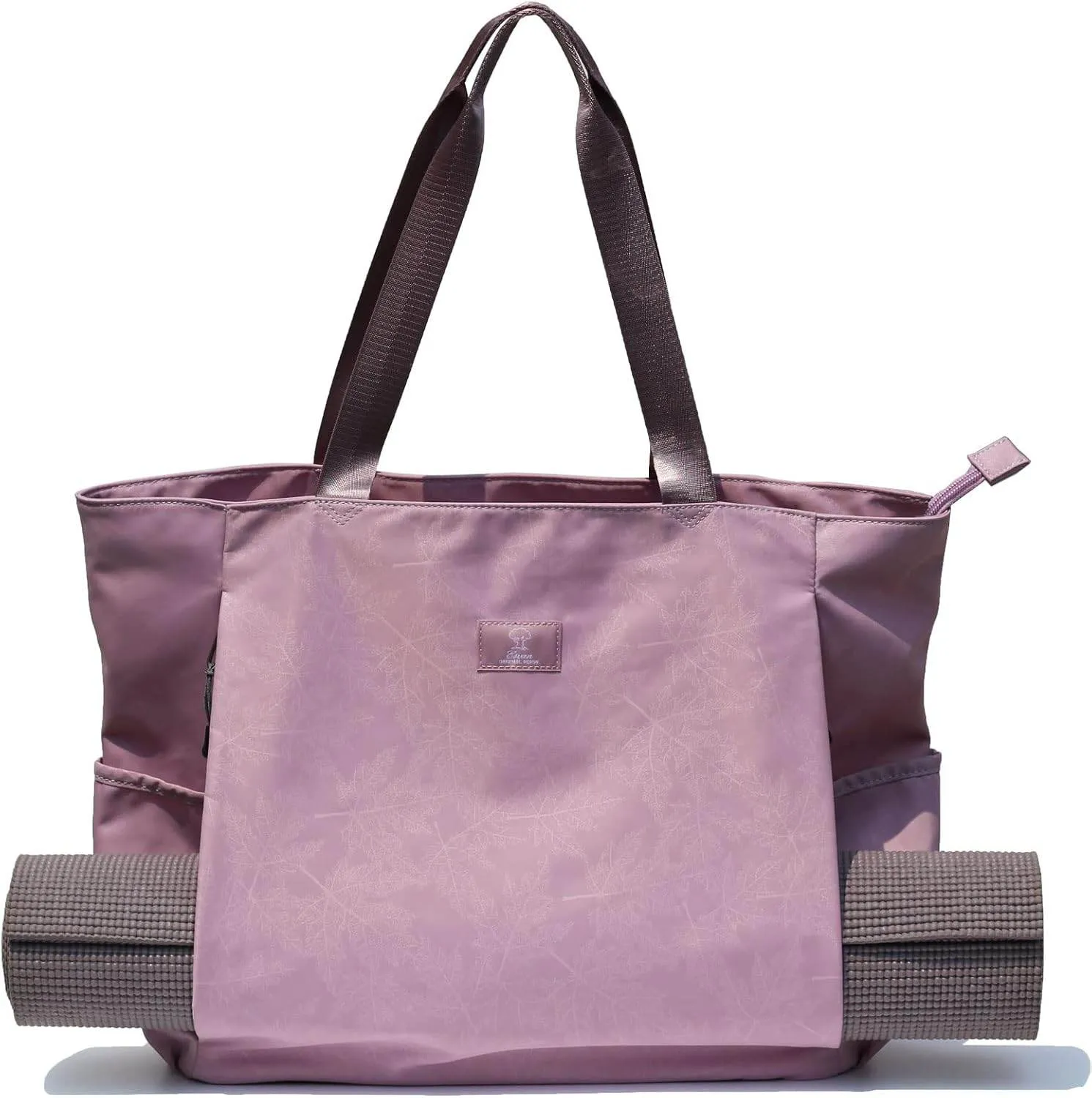 ESVAN Yoga Mat Bag Yoga Tote Carrier Shoulder Bag Carryall Tote for Office,Yoga,Pilates,Travel,Beach and Gym