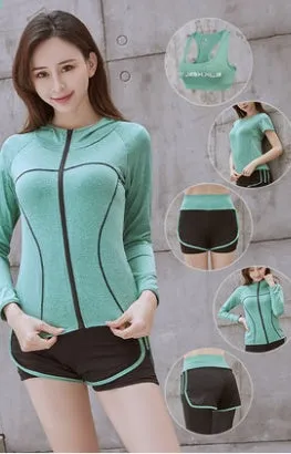 Fashionable Women's Yoga Suit