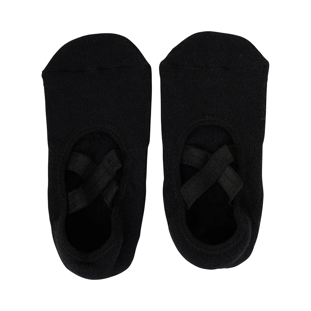 Feel Well Pilates Socks | Black