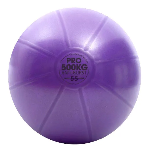 Fitness Mad Studio Pro 500Kg Gym Ball & Pump - 55cm