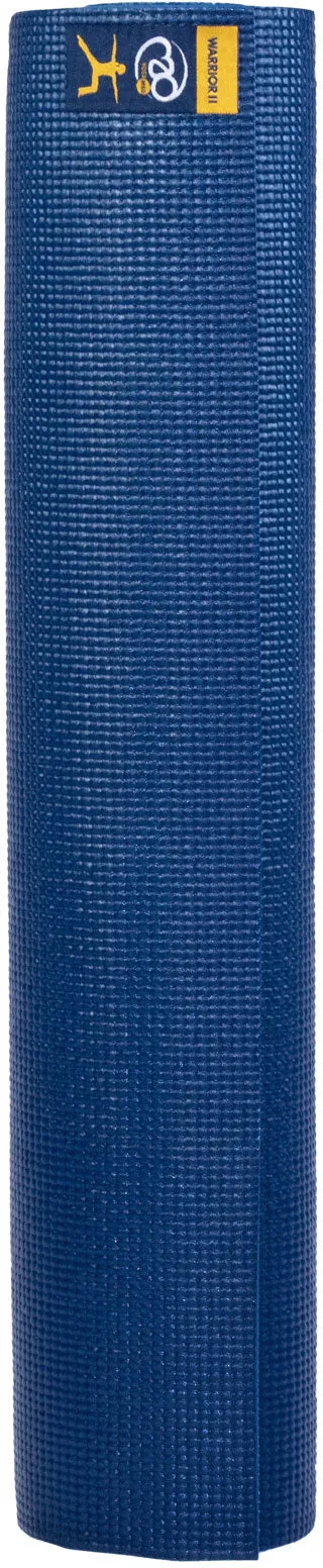 Fitness Mad Warrior II Plus 6mm Yoga Mat - Blue