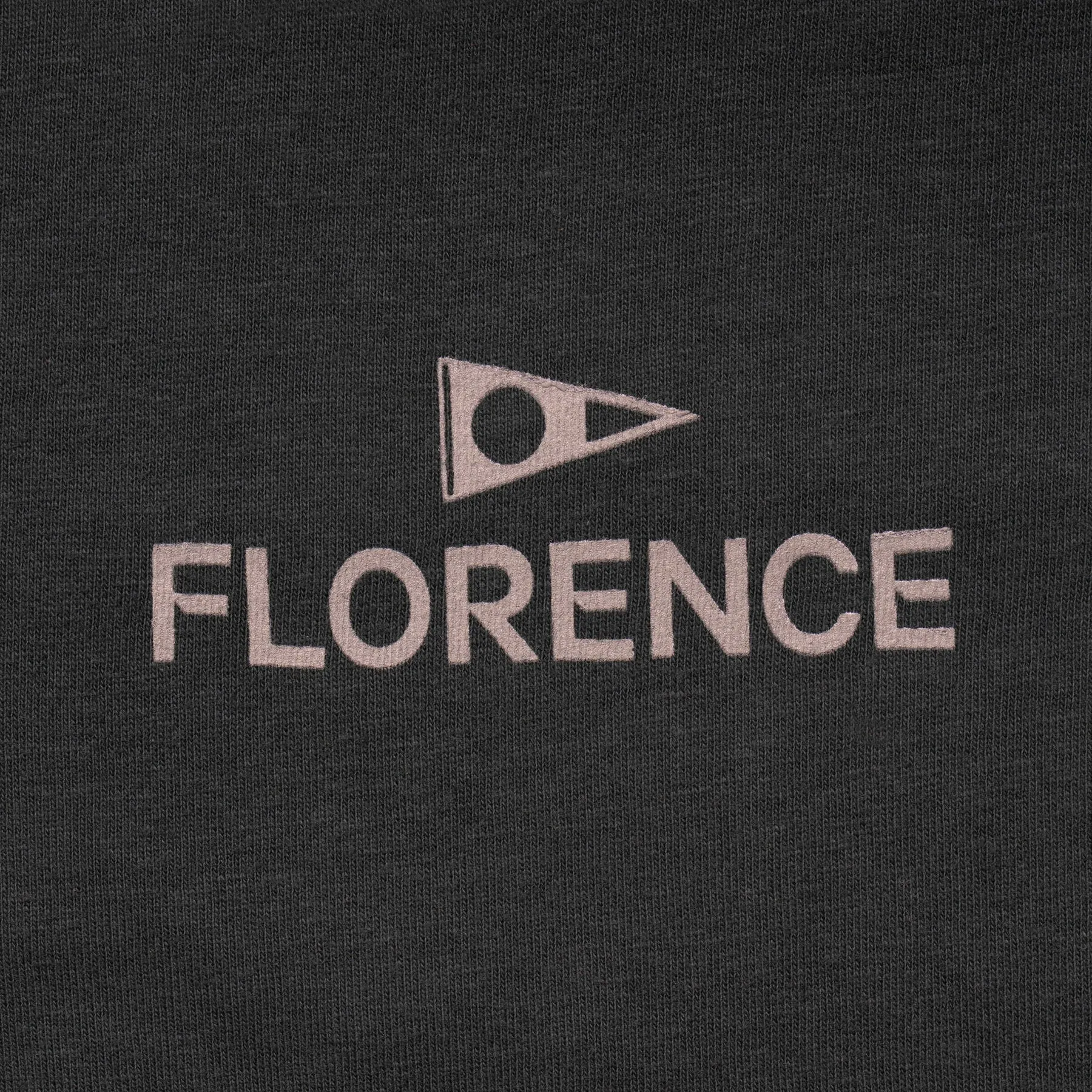 FLORENCE MARINE X CREW T-SHIRT CHARCOAL
