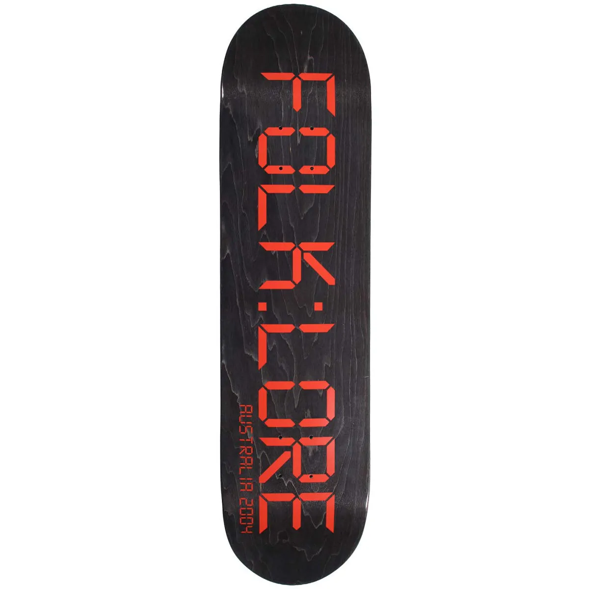Folklore - Clock Red 8.25 Skateboard Deck