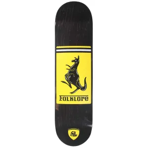 Folklore - Roo Paw Yellow 8.75 Skateboard Deck