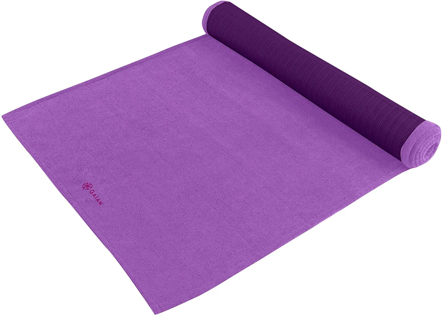 Gaiam, toalla colchoneta para yoga antideslizante