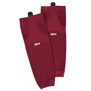 GameWear SK6500 Single Tone Practice Socks - Crimson
