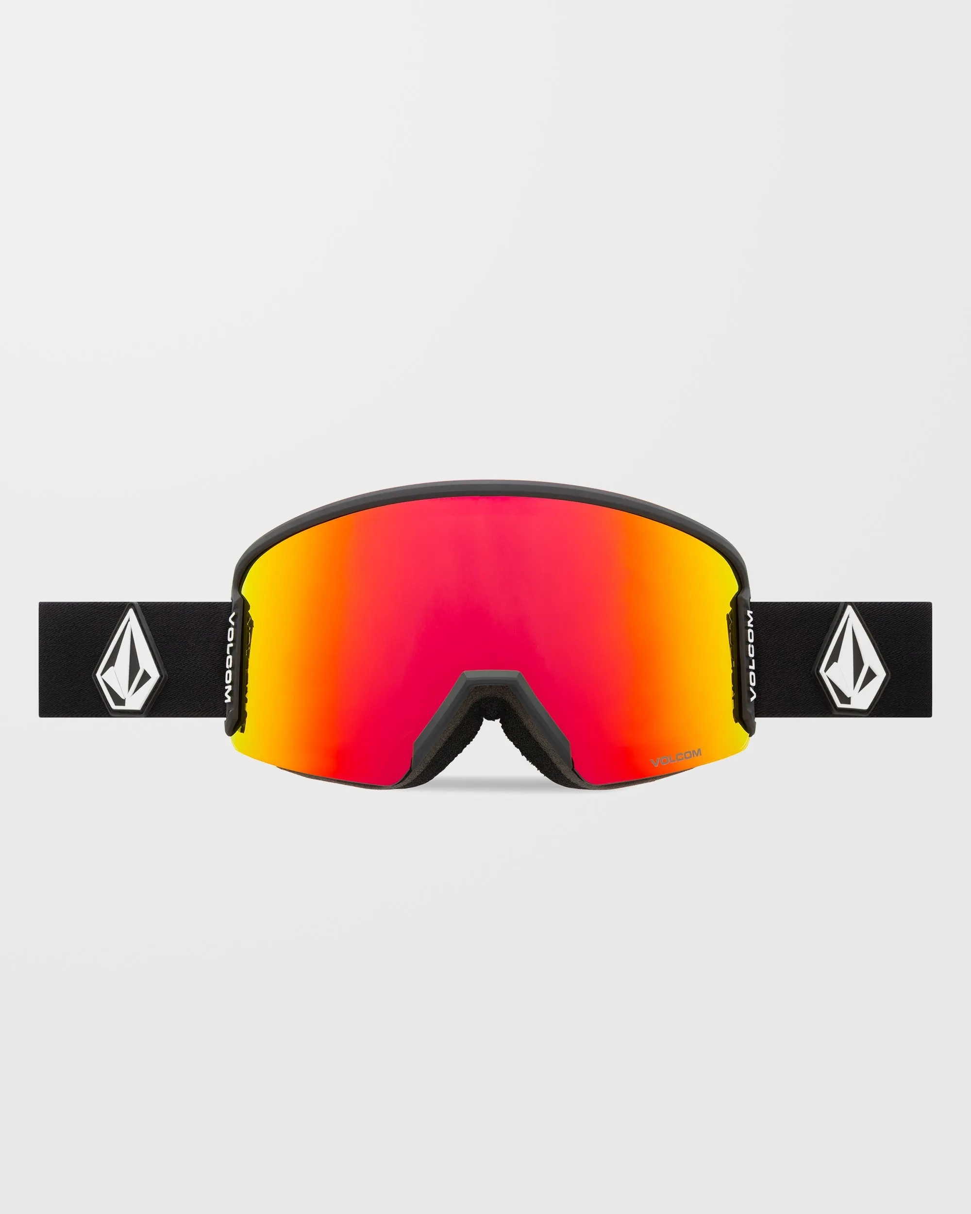 Garden 2 Matte Black Goggle - Red Chrome