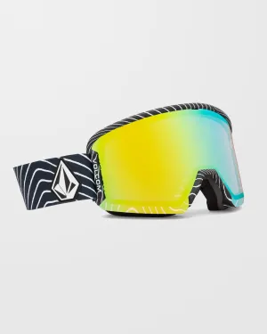 Garden 2 Op Art Goggle ( Bonus Lens - Rose) - Gold Chrome