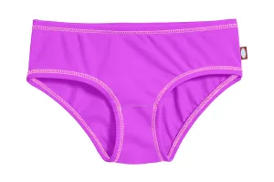 Girls UPF 50  Swimming Briefs | Deep Purple