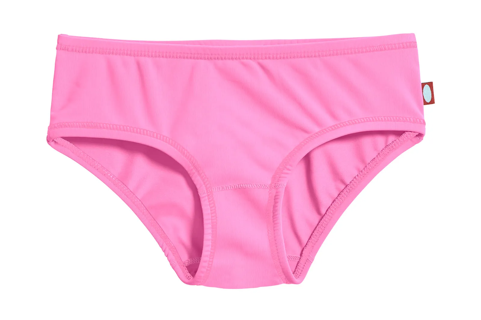 Girls UPF 50  Swimming Briefs | Medium Pink