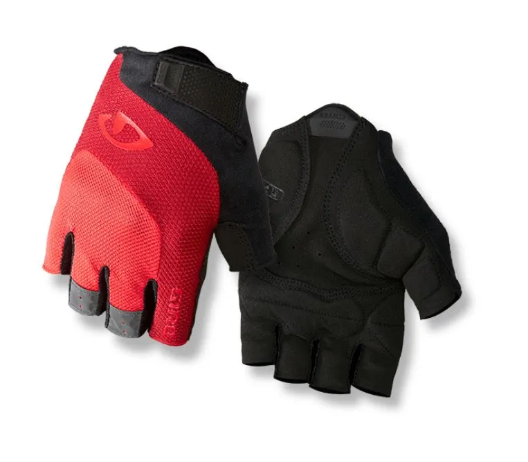 Giro Bravo Gel Short Finger Gloves Red