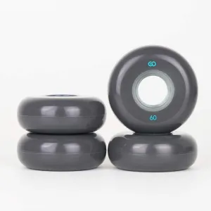 Go Project Grey Wheels 60mm (4 Pack)