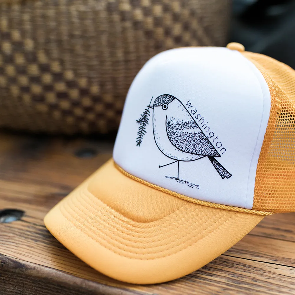 Goldfinch Trucker Hat