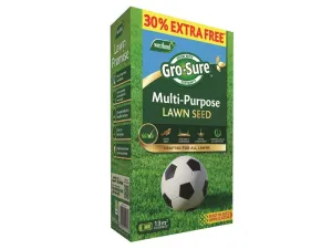 Gro-Sure Multi-Purpose Lawn Seed 10m2   30% Free