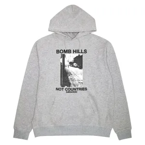 GX1000 - Bomb Hills Not Countries Hoodie Grey/Black