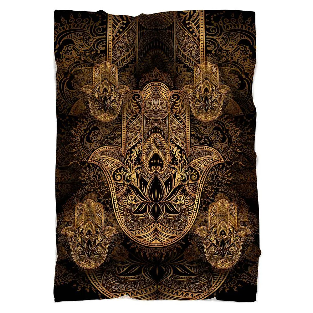 Hand Of Fatima Blanket