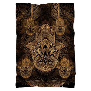 Hand Of Fatima Blanket