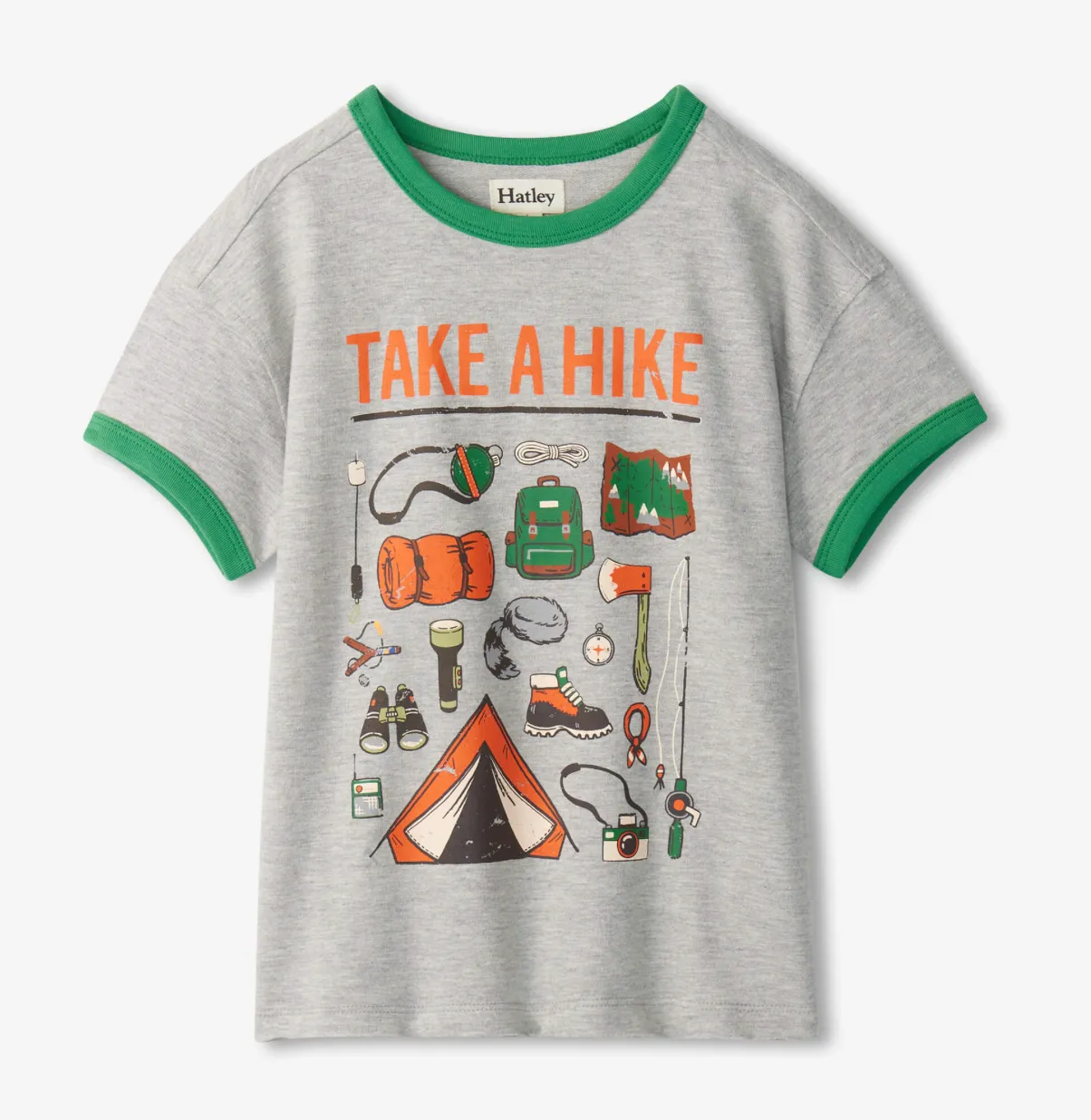 Hatley Take A Hike Ringer Tee