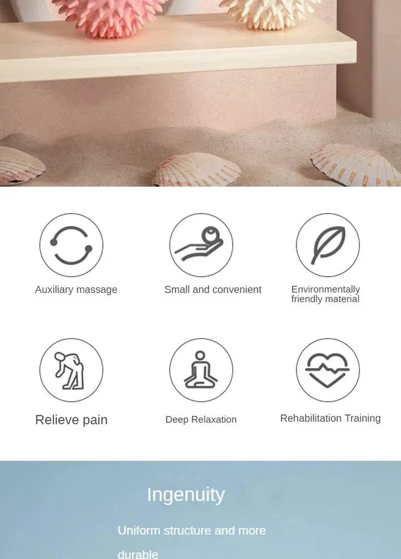 Hedgehog Massage Ball Yoga Fascia Ball Sports Fitness