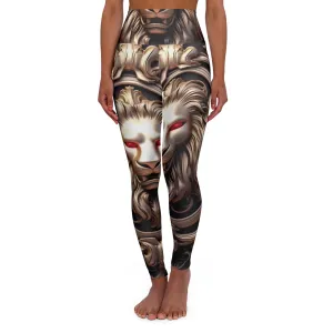 High Waisted Leggings - OliveOilPainting