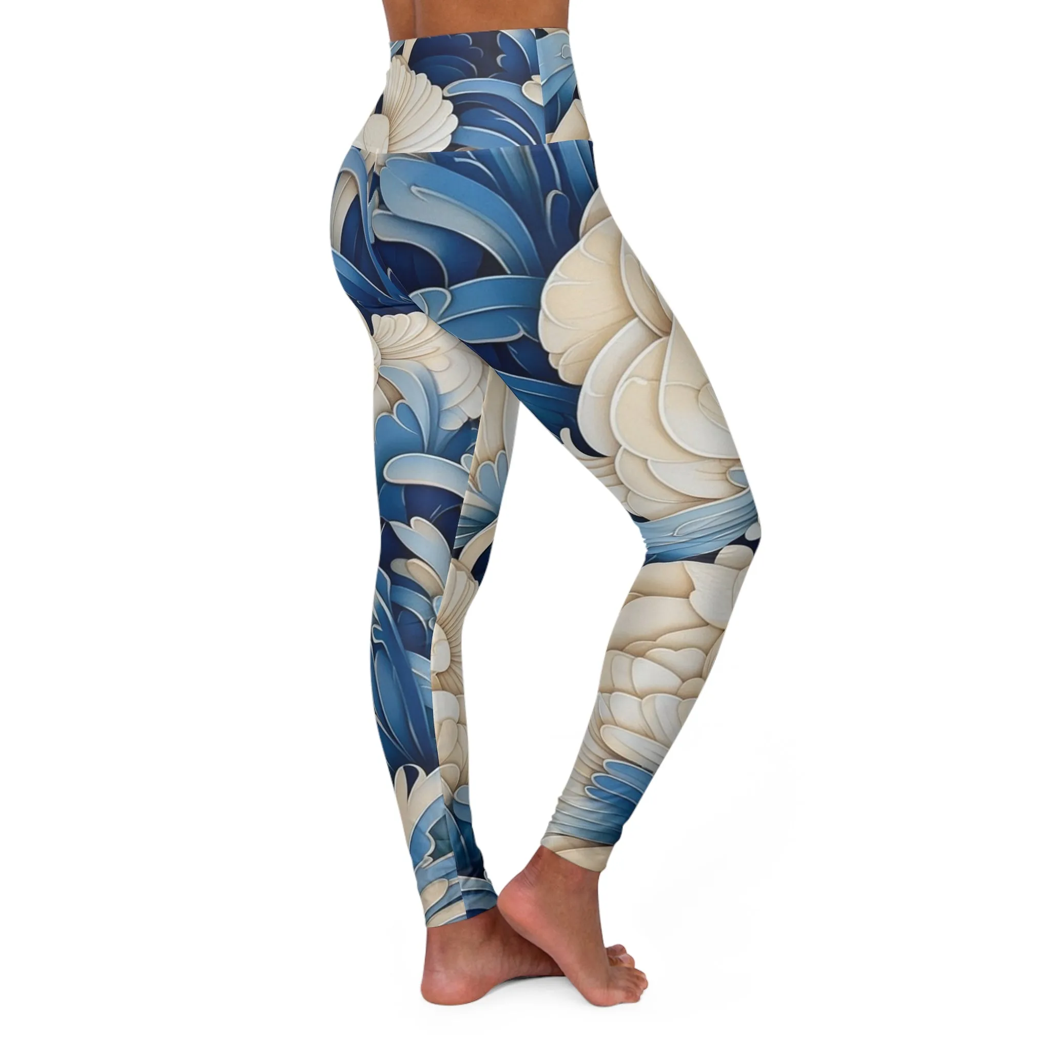 High Waisted Leggings - Scottish-Comet