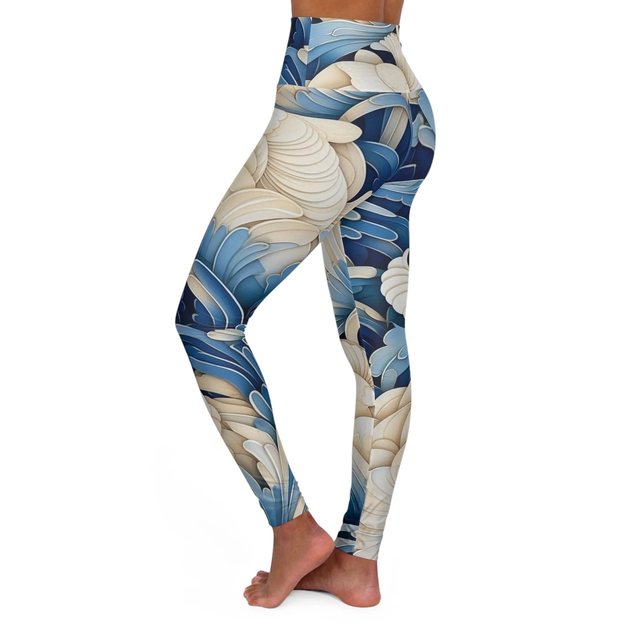 High Waisted Leggings - Scottish-Comet