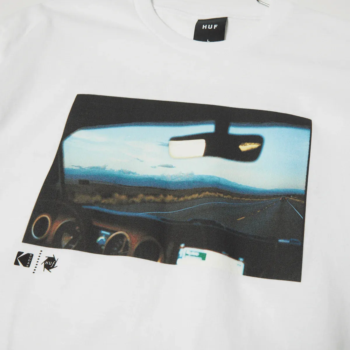 Huf - Kodak Rear View Tee White