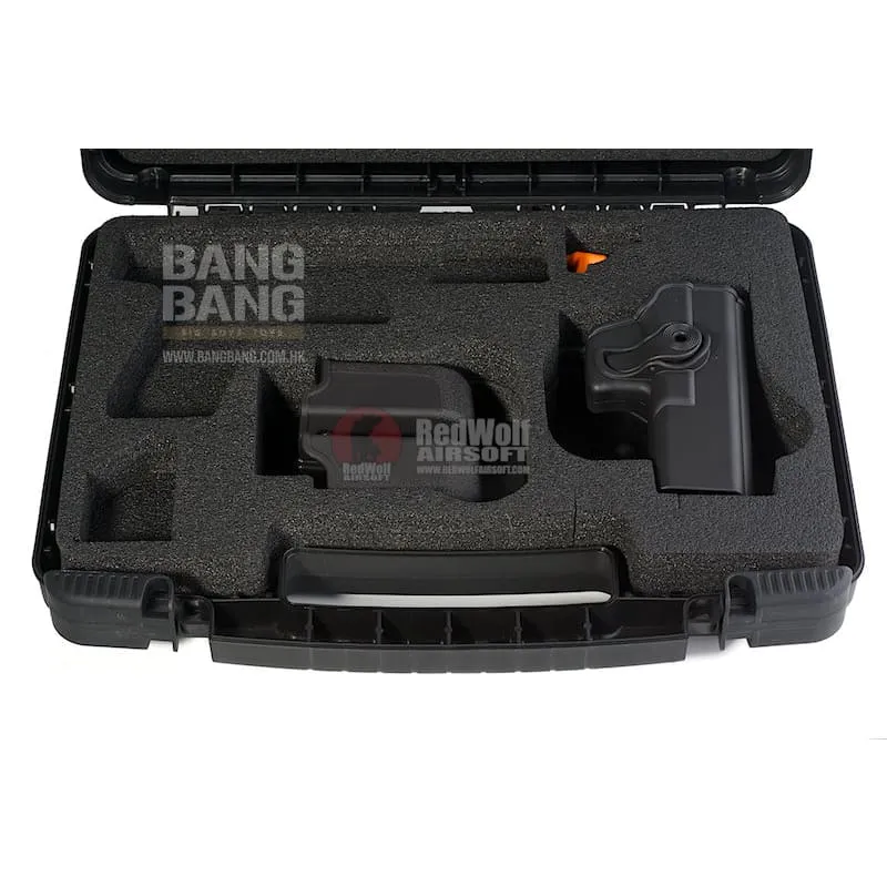 IMI Defense Plastic Pistol Case Large Size w/ Plastic Holste