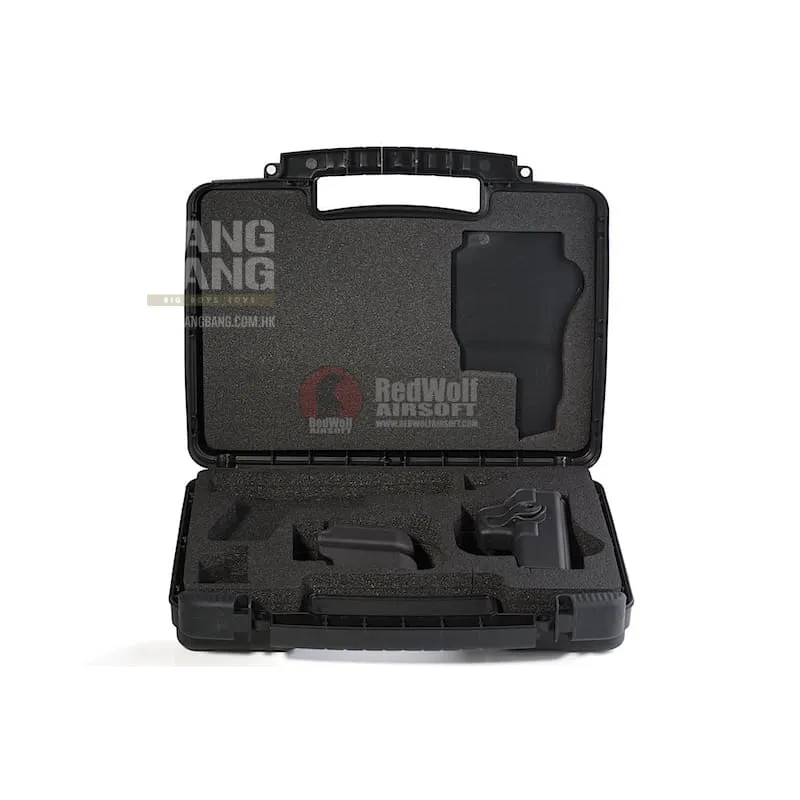 IMI Defense Plastic Pistol Case Large Size w/ Plastic Holste