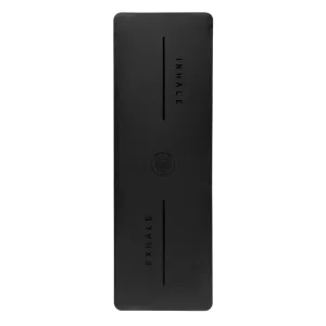 Inhale Exhale Super Grip Yoga Mat black: 3,5 mm