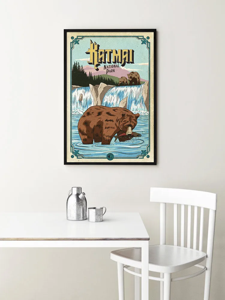 Katmai National Park Poster