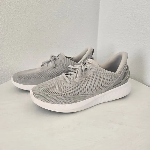 Kizik Men's Size 13 WIDE Athens Slate Gray Sneakers Lace Up Hands Free Shoes