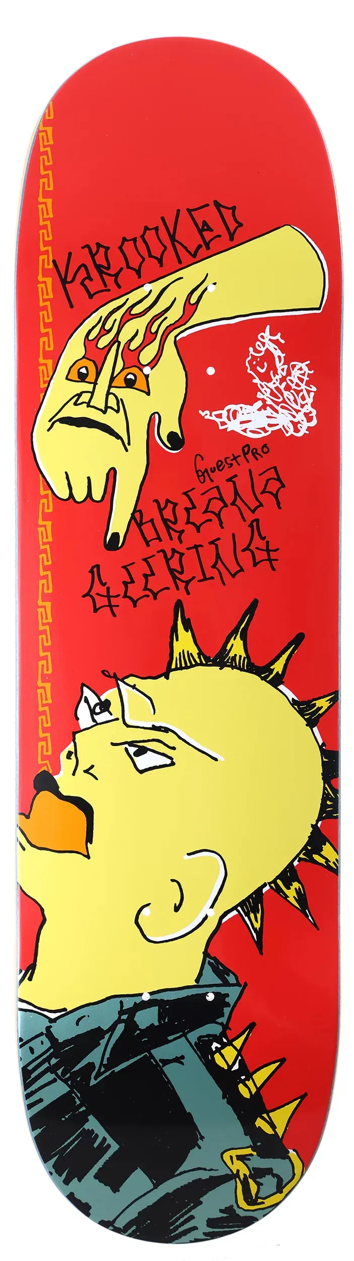 Krooked Breana Geering Guest Punx 8.5 Deck