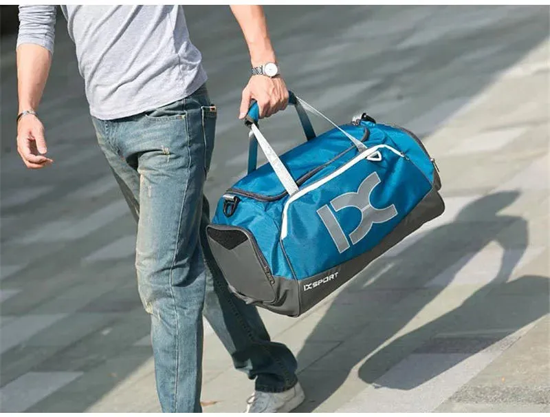 Large 40L Gym & Travel Bag: Wet/Dry Storage for Fitness & More