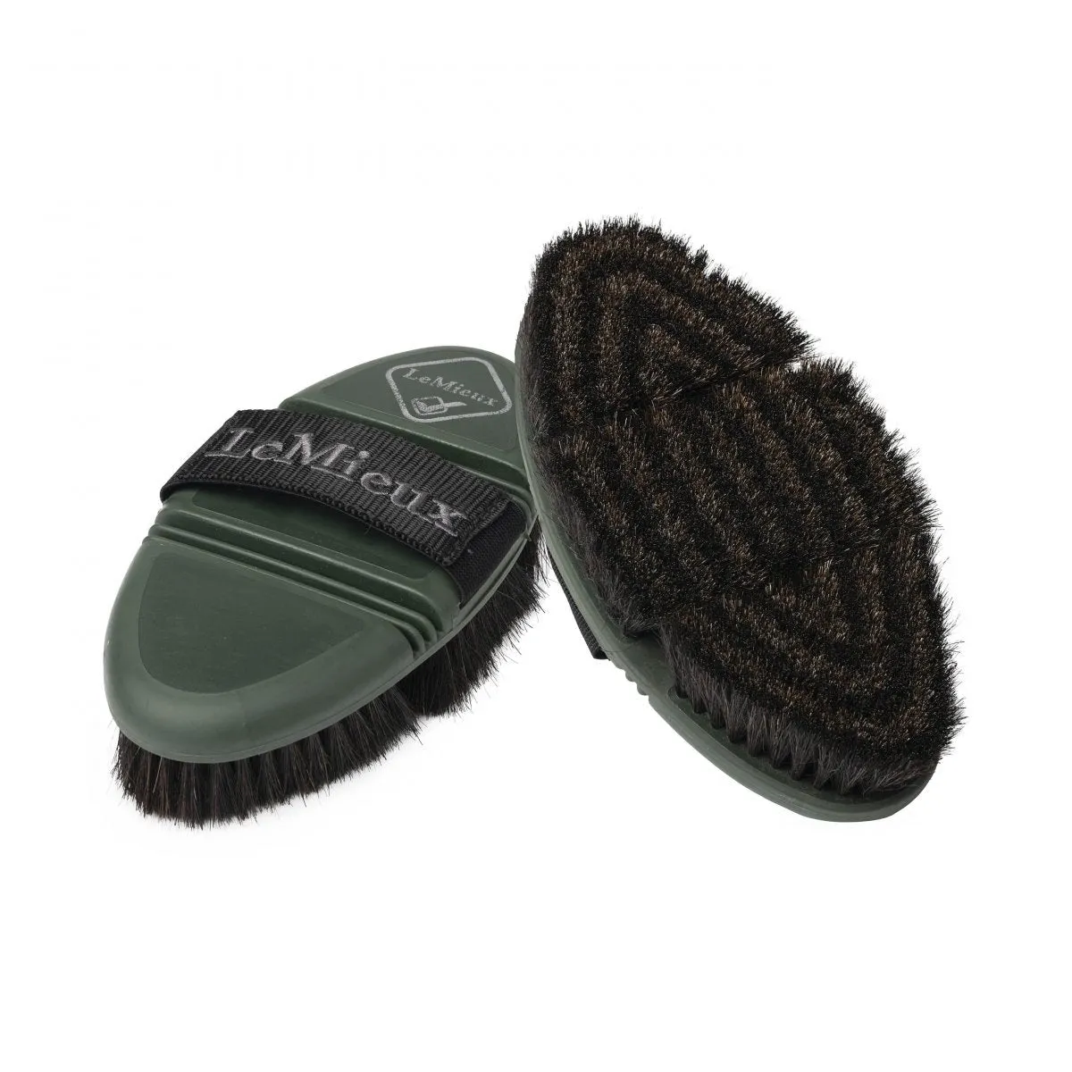 LeMieux Flexi Horse Hair Body Brush Oak