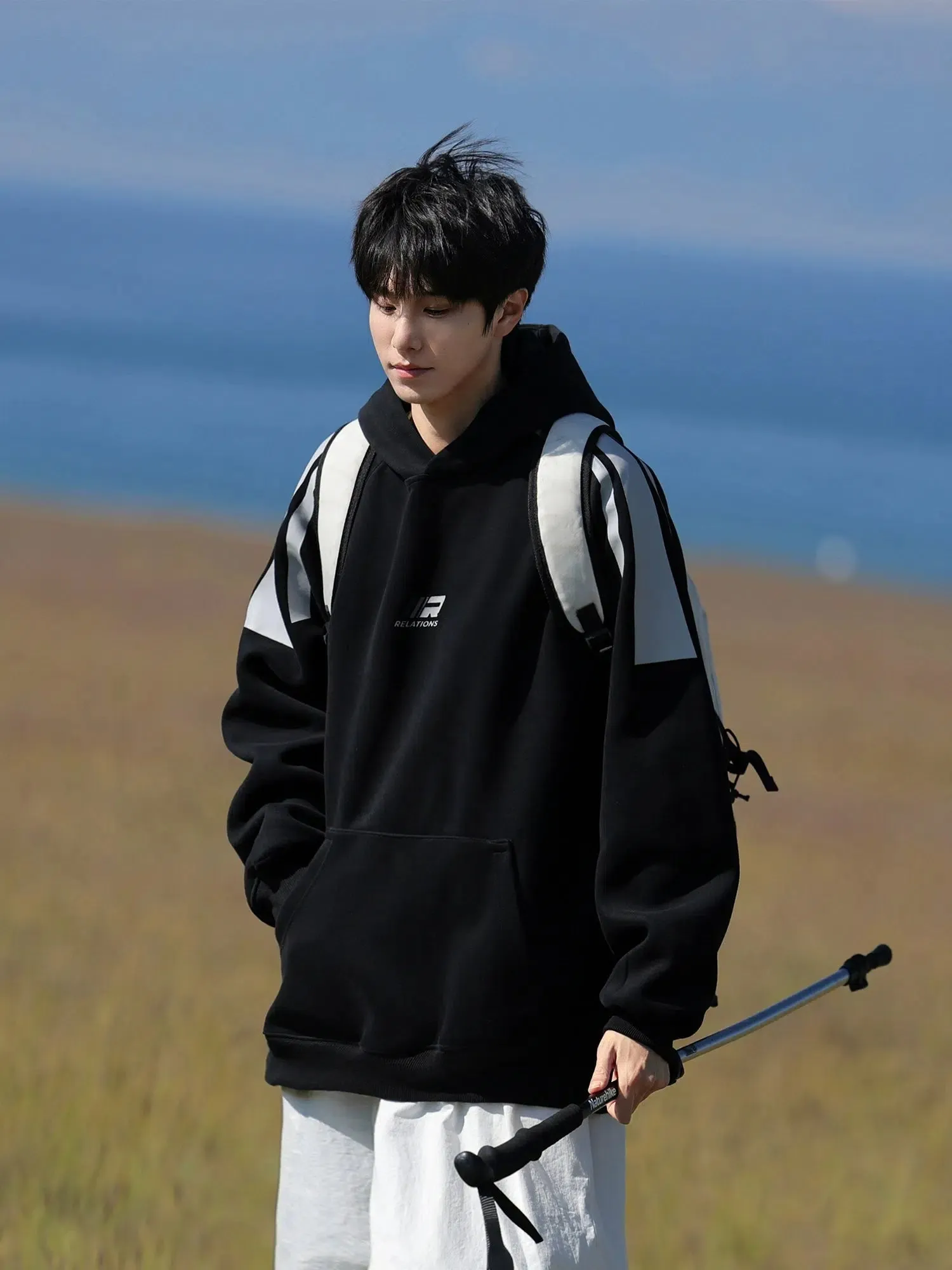 Logo Design Comfort Fit Hoodie