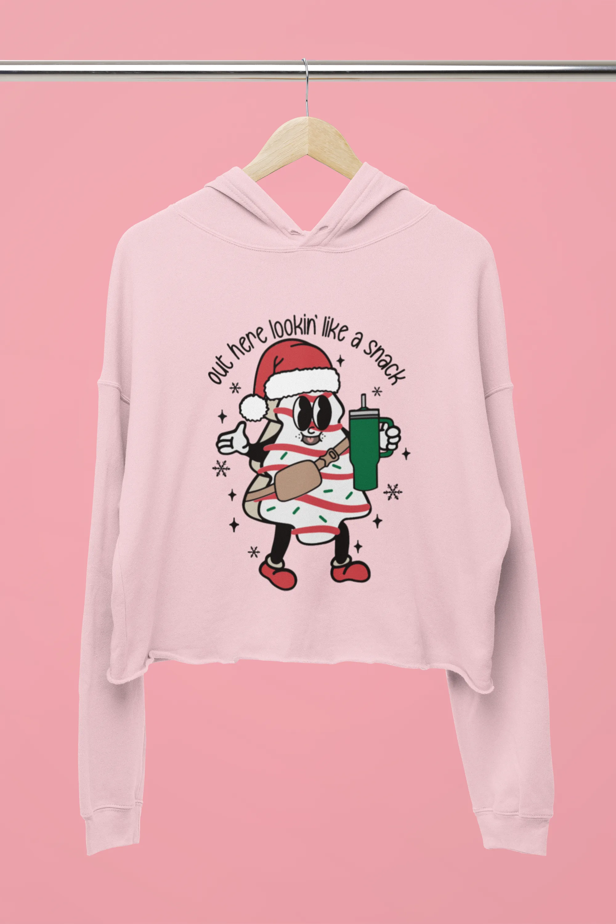 LOOKING LIKE A SNACK CROP HOODIE