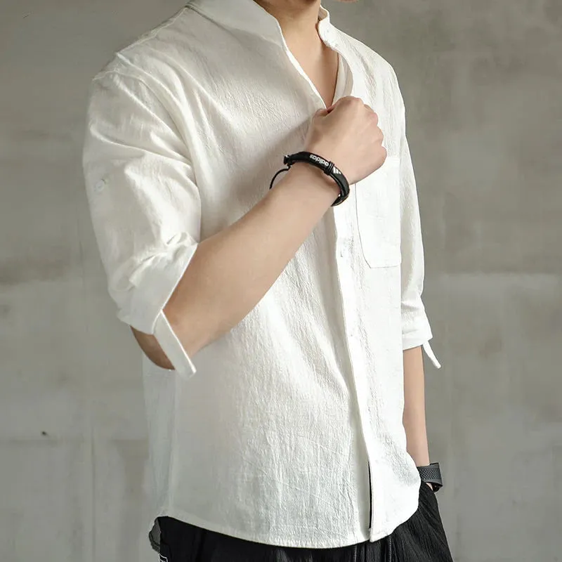 Loose Fit Linen Lightweight Shirt