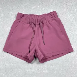 Lululemon Shorts 2 On The Fly Sweat Wicking Quick Dry Pockets Elastic Waist 2in
