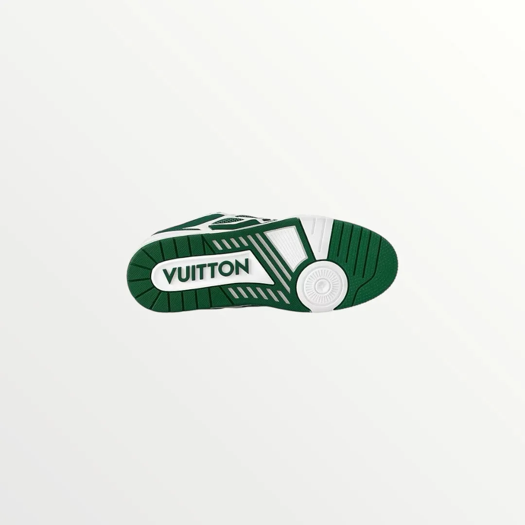 lv skate green sneaker