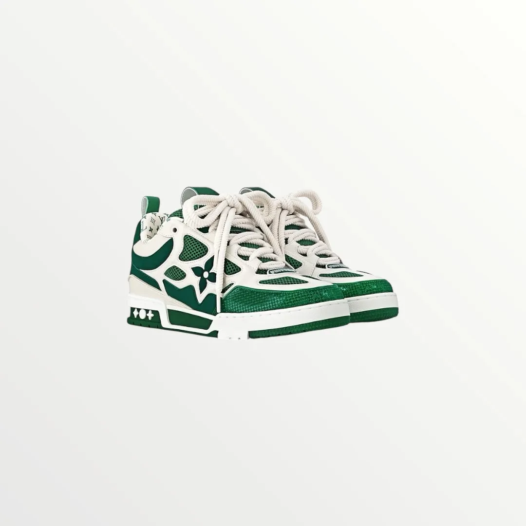 lv skate green sneaker