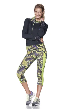 MAAJI 1503SBX: HIKE PINE Capri Pants