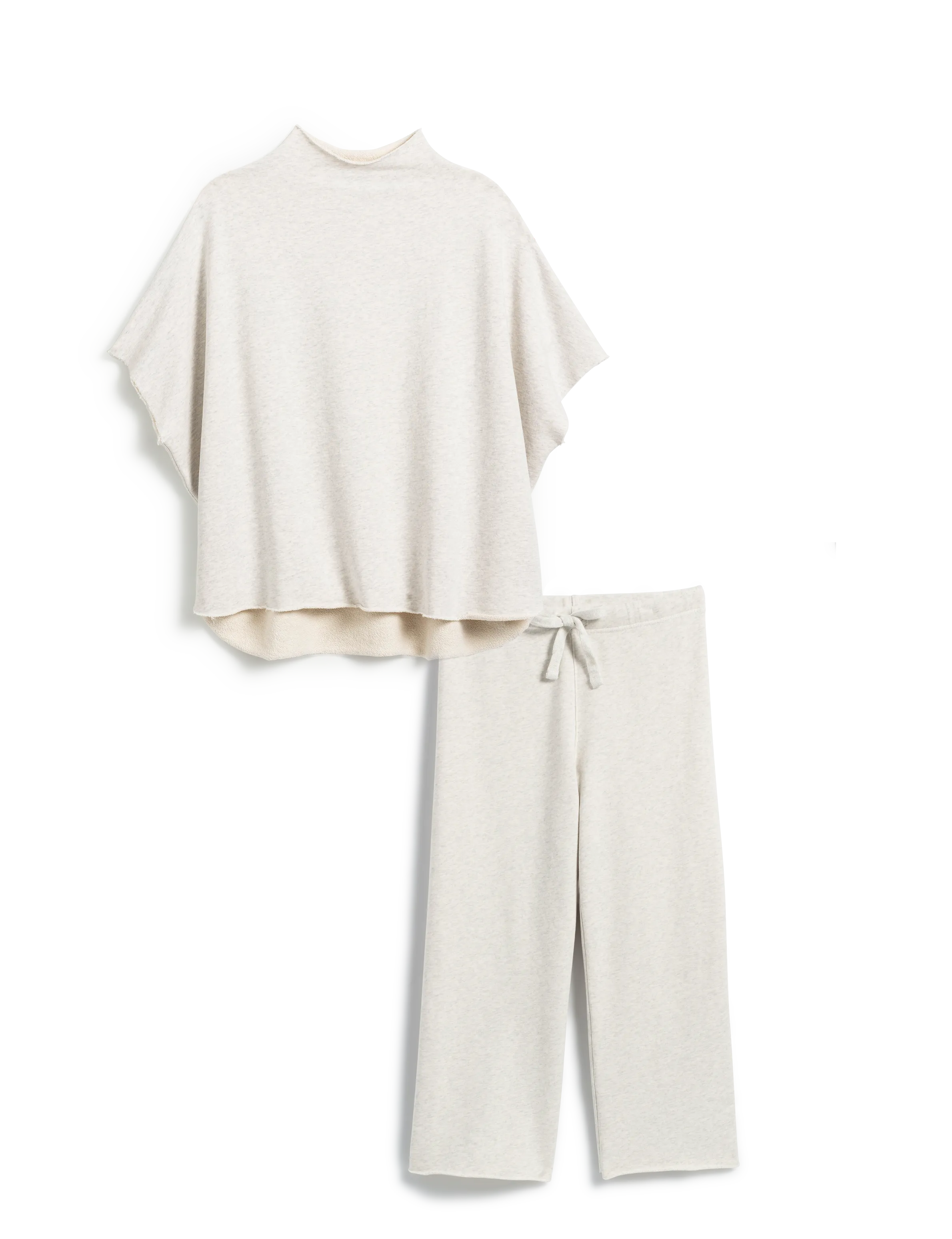 MALIBU TRAVEL SET Heather White Melange