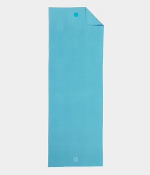 Manduka Yogitoes Plus Repreve Yoga Mat Towel 71'' - Aqua 3.0