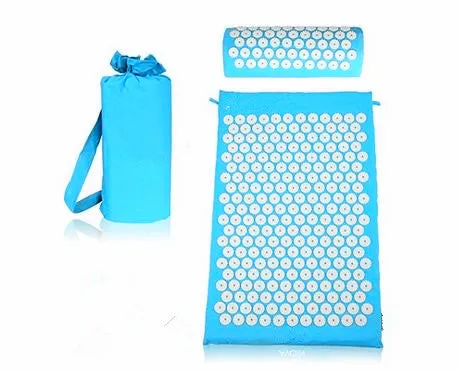 Massage Cushion Acupressure Mat Relieve Stress Pain | Acupuncture Spike Yoga Mat with Pillow