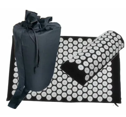 Massage Cushion Acupressure Mat Relieve Stress Pain | Acupuncture Spike Yoga Mat with Pillow