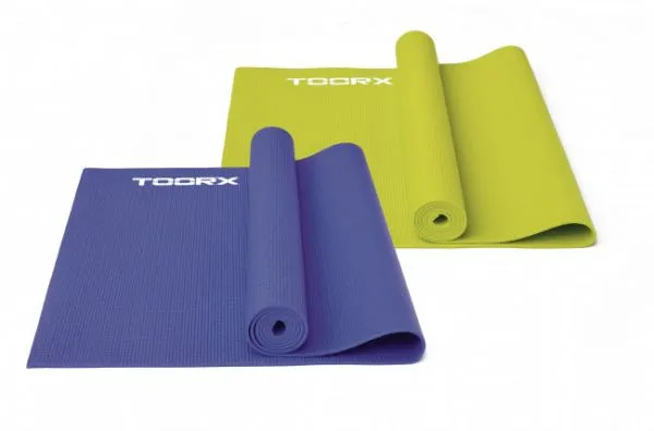 MATERASSINO PALESTRA YOGA PILATES PLUS WORKOUT - TAPPETINO TOORX MATERASSINO YOGA 173 X 60 X 0,4 ANTISCIVOLO ARROTOLABILE